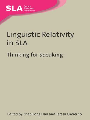 cover image of Linguistic Relativity in SLA